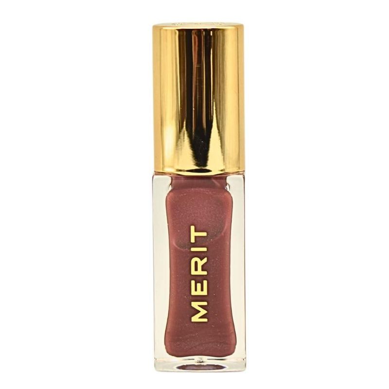 Aceite Labial Merit Twin Set Malva – Brillo Hidratante Vegano