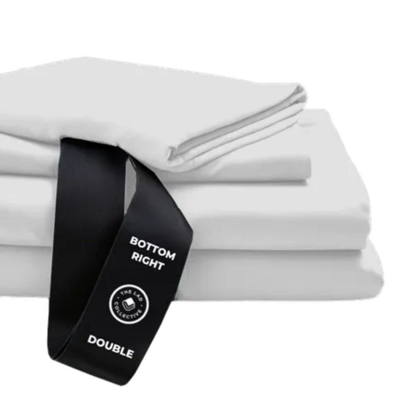 Juego de ropa de cama THE LAD COLLECTIVE King Malibu White