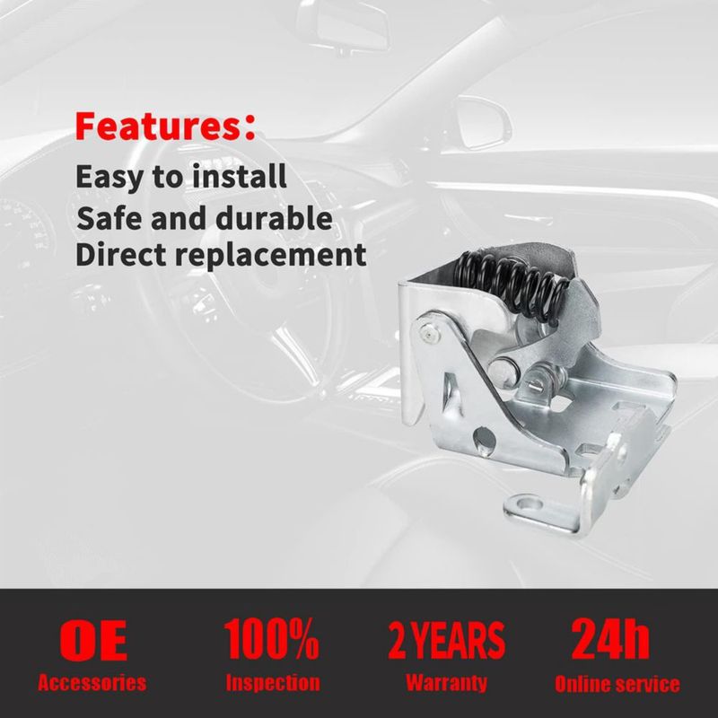 Bisagra de puerta Qagea izquierda (lado del conductor) para Chevrolet Silverado 2007‑2014
