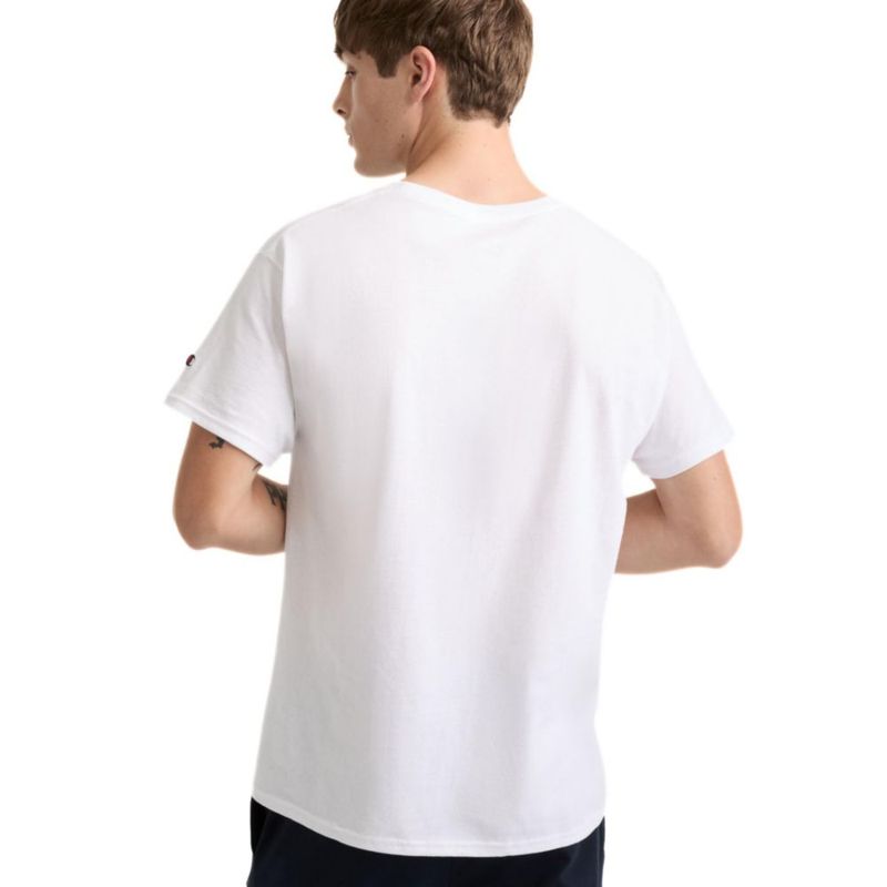 Camiseta Champion 3XL Alto Algodón Blanco
