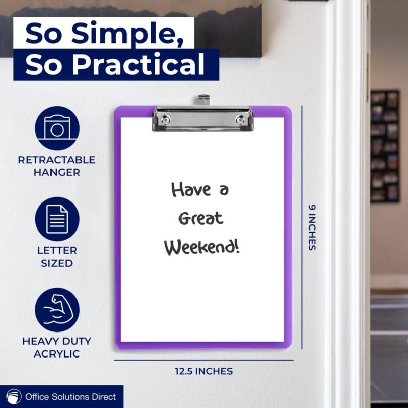 Portapapeles Office Solutions Direct 30x24 cm (12 unidades)