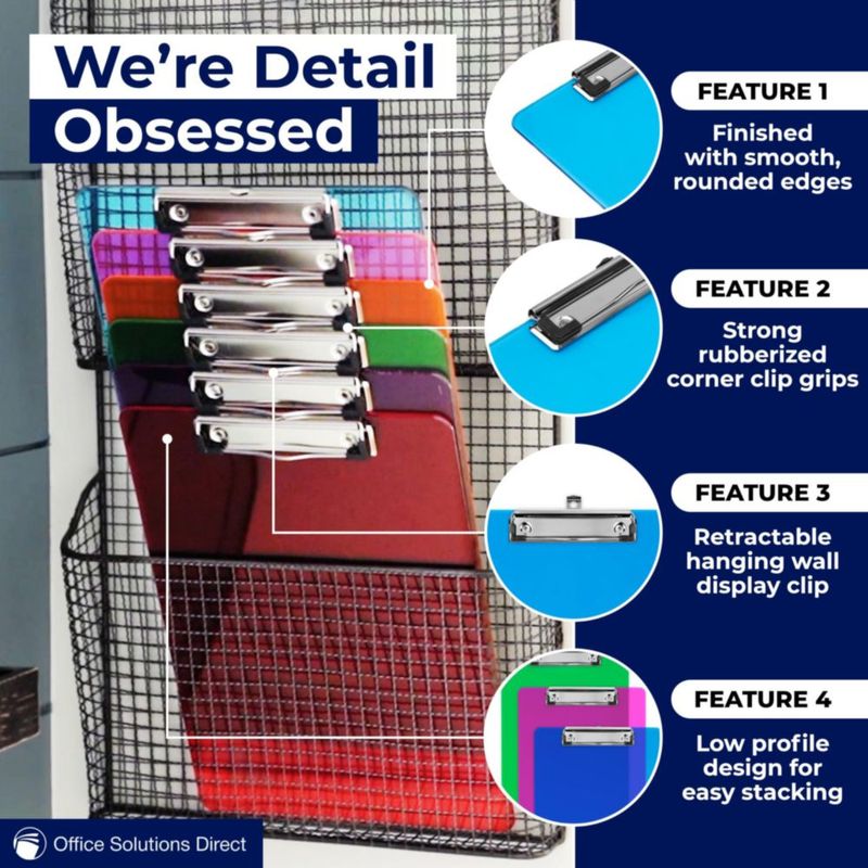 Portapapeles Office Solutions Direct 30x24 cm (12 unidades)