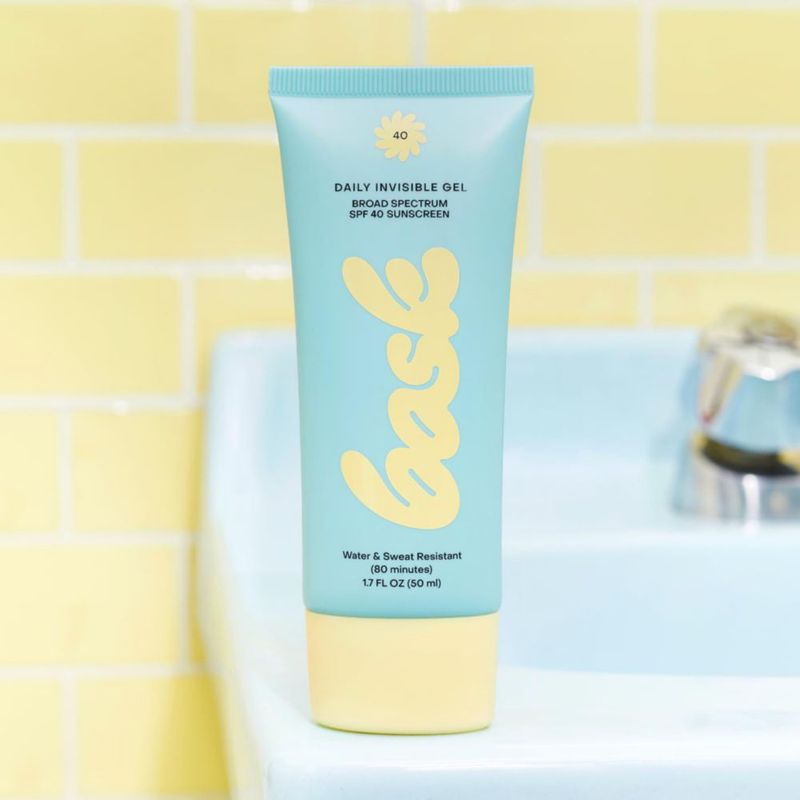 Gel invisible diario Sunscreen Bask Suncare SPF 40 50 ml