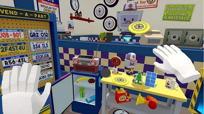 Juego de realidad virtual PlayStation Job Simulator reacondicionado
