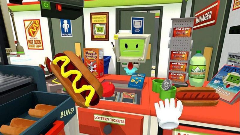 Juego de realidad virtual PlayStation Job Simulator reacondicionado