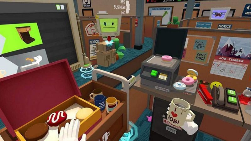 Juego de realidad virtual PlayStation Job Simulator reacondicionado