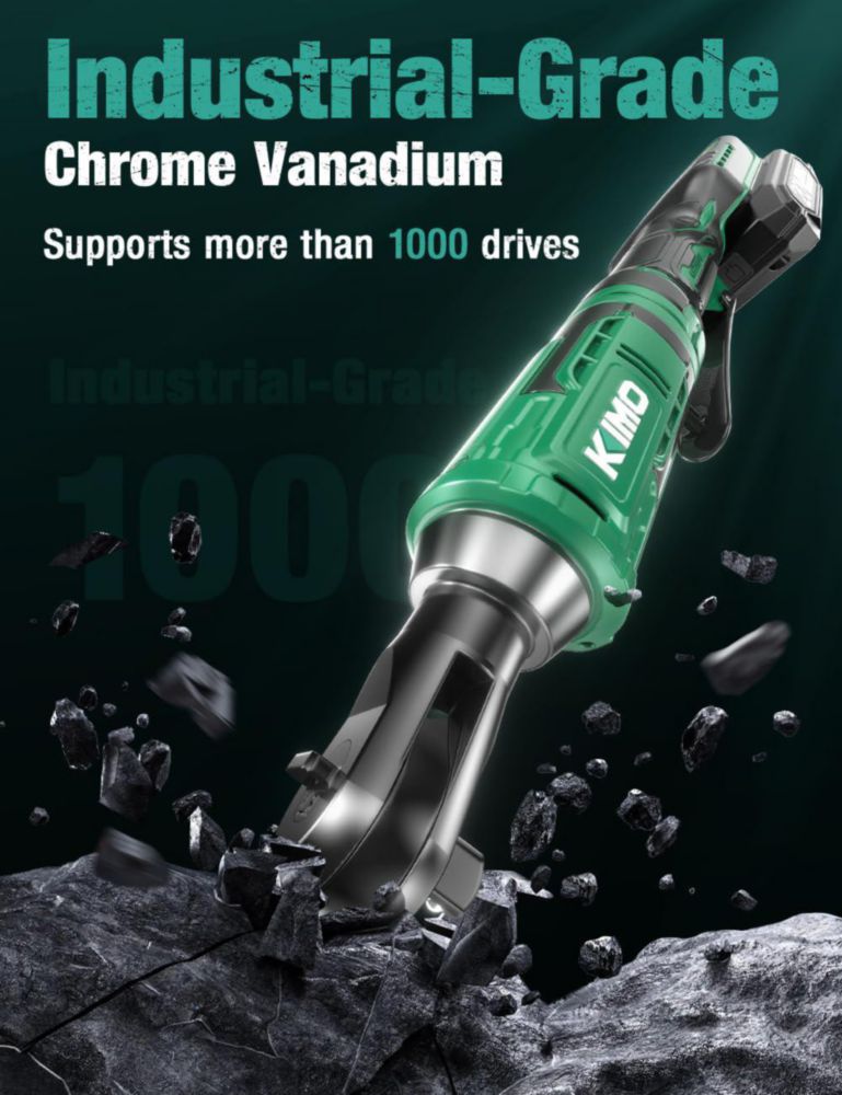 Llave de carraca inalámbrica KIMO 20V 89 ft-lbs 400 RPM set
