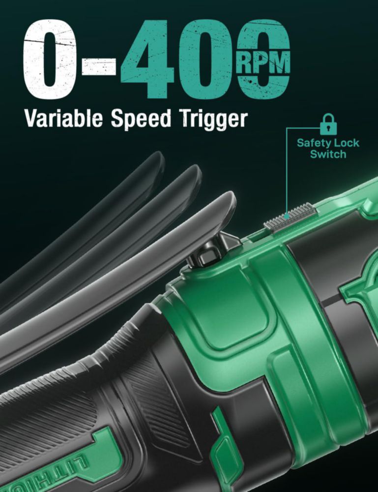Llave de carraca inalámbrica KIMO 20V 89 ft-lbs 400 RPM set