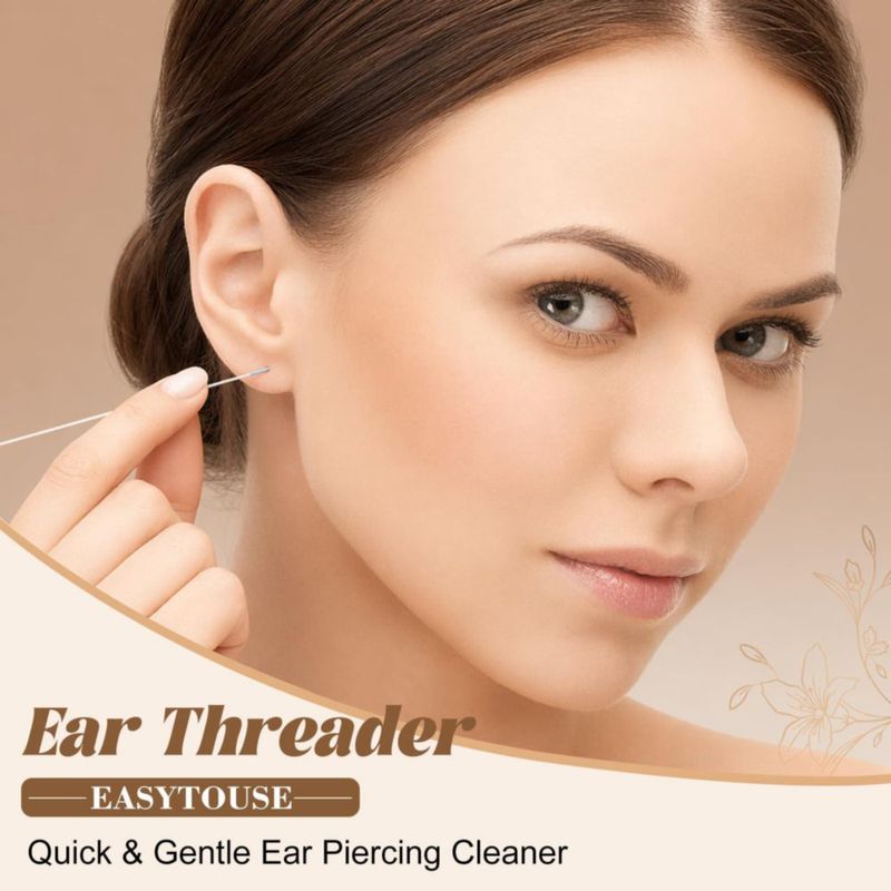 Kit de limpieza para piercings de oreja SAMDO 360 piezas de hilo