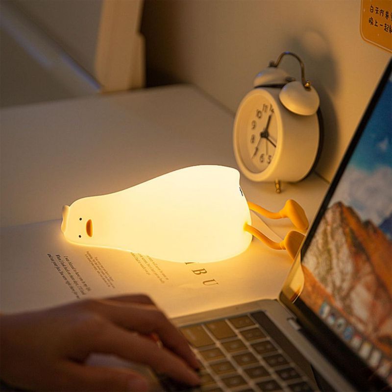 Luz nocturna KidoYean de silicona regulable con temporizador 1200 mAh