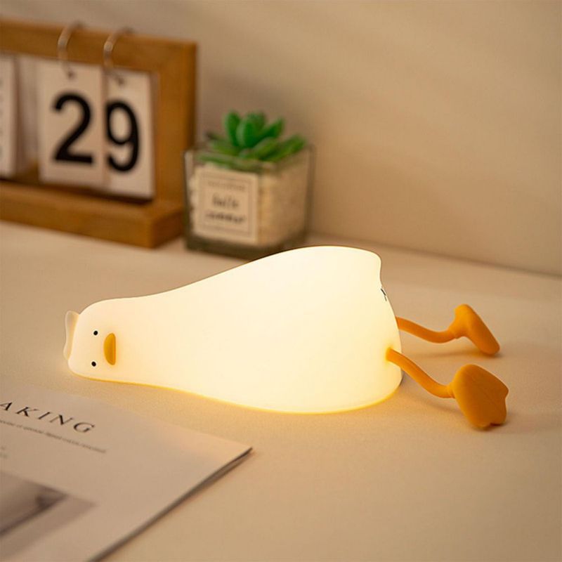 Luz nocturna KidoYean de silicona regulable con temporizador 1200 mAh