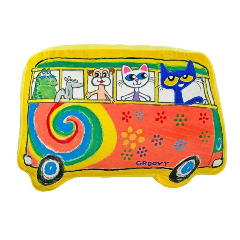 Peluche MerryMakers Pete el Gato Groovy Van 41 cm