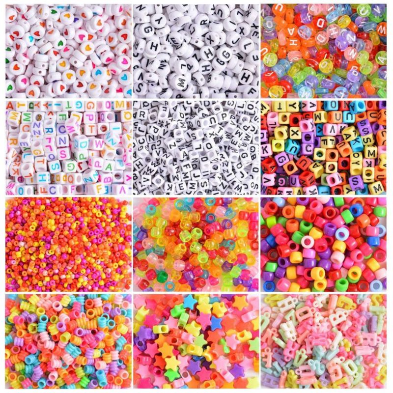 Kits para hacer pulseras Peirich con hilo de bordar de 44 colores