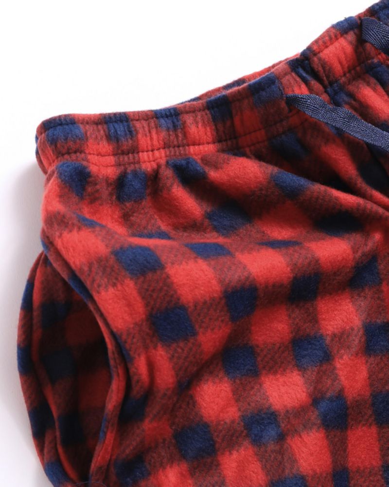 Pantalones de pijama Active Club Valentine a cuadros - Pack de 3 - Talla L
