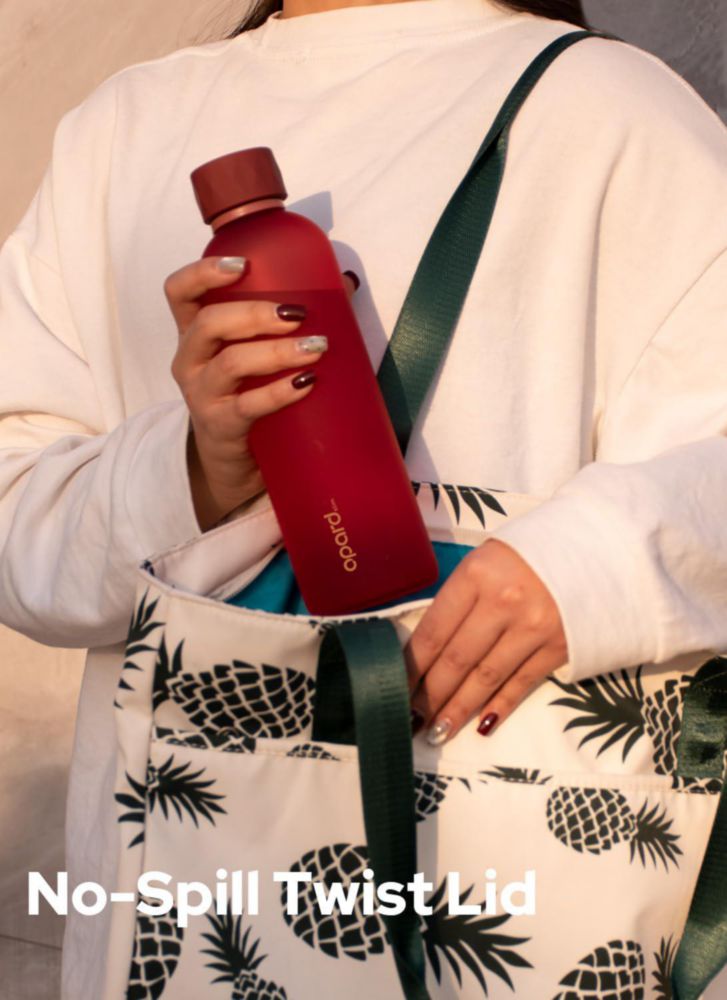 Botella Opard 800 ml Rojo Cranberries sin BPA