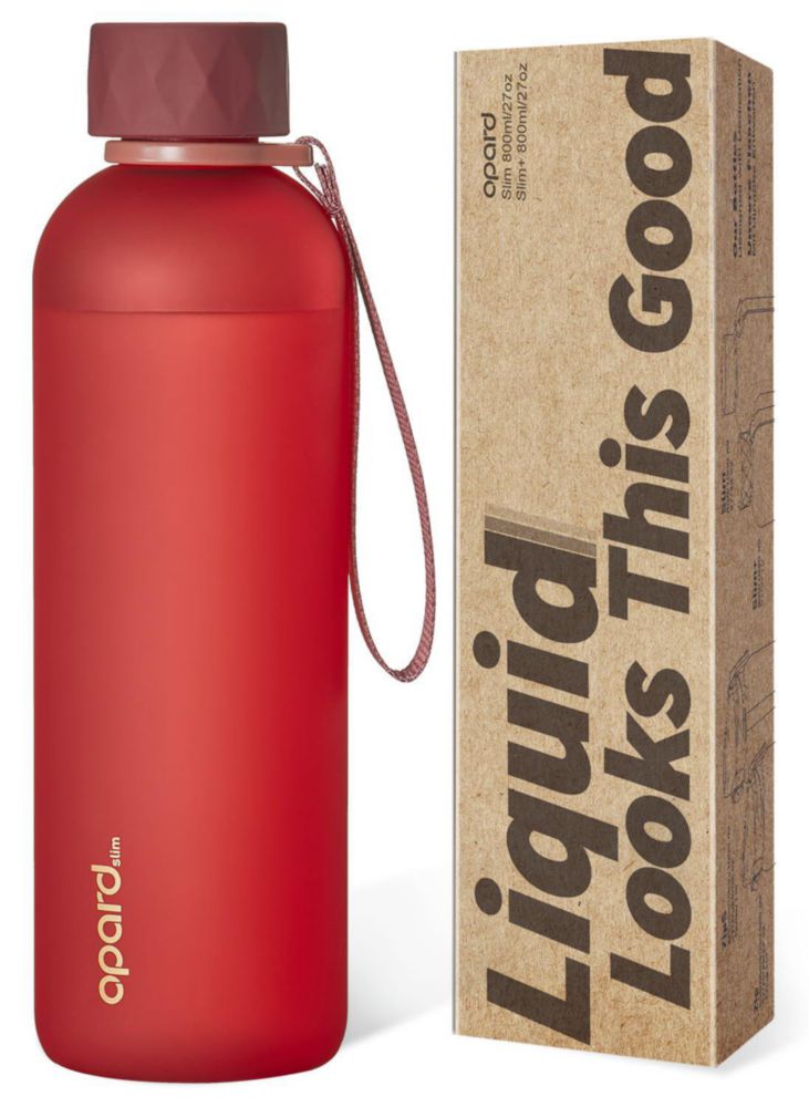 Botella Opard 800 ml Rojo Cranberries sin BPA