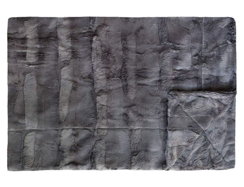 Manta Minky Couture Ultra‑Soft Monstruo Carbón