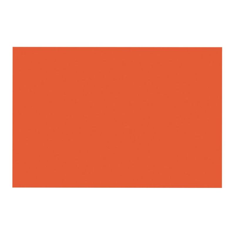 Papel de Construcción Prang Naranja 30x46 cm – 50 Hojas