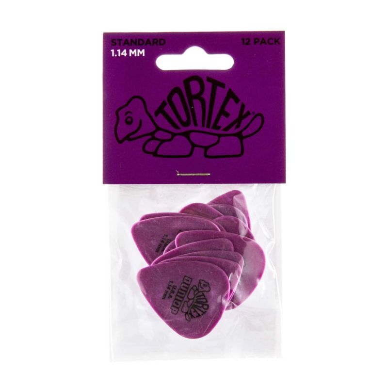 PLECTRUM Jim Dunlop Tortex 114 mm (paquete de 12)