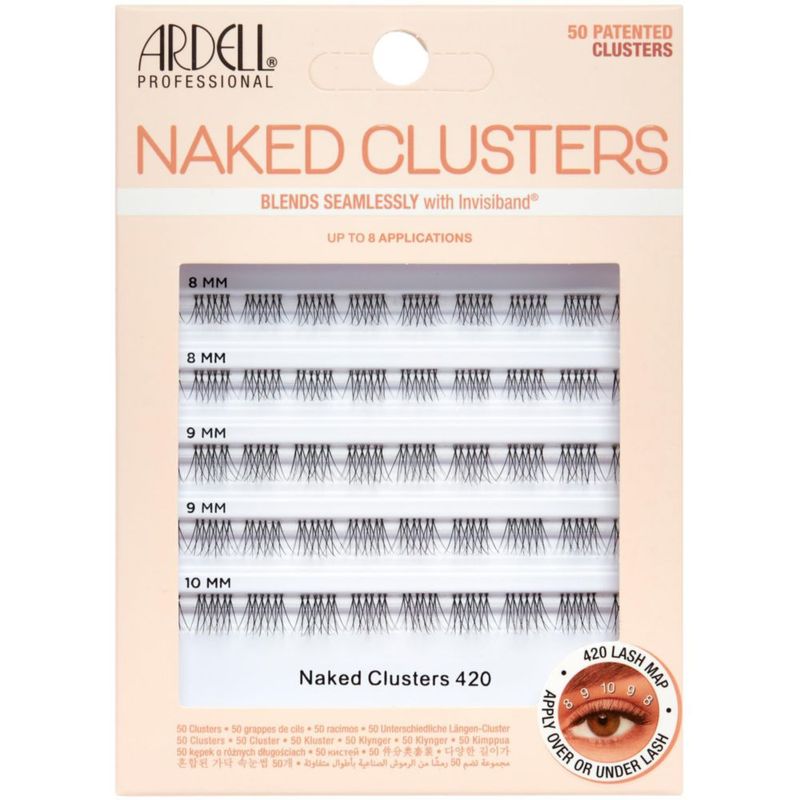 Pestañas postizas Ardell Naked Clusters 420 - 50 unidades
