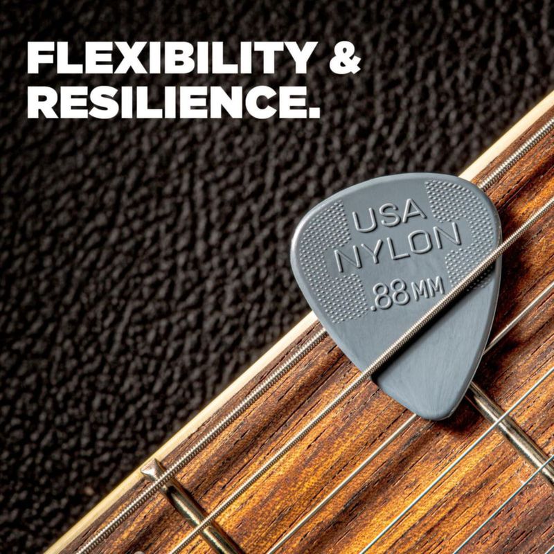 PLECTRUM Jim Dunlop Nylon .46 mm 12 unidades