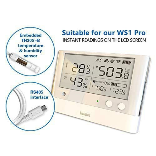 Sensor de Temperatura UbiBot WS1 PRO – Kit de Registrador de Datos WiFi