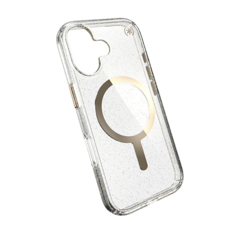 Funda Speck Presidio LUX para iPhone 17 MagSafe con brillo metálico