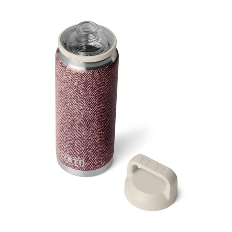 Termo YETI Rambler 739 ml Rojo Riverhead con Tapón Chug
