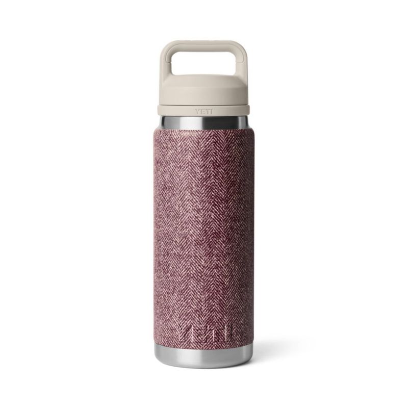 Termo YETI Rambler 739 ml Rojo Riverhead con Tapón Chug