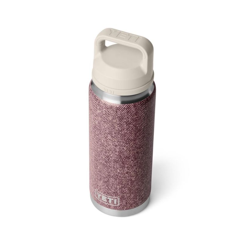 Termo YETI Rambler 739 ml Rojo Riverhead con Tapón Chug