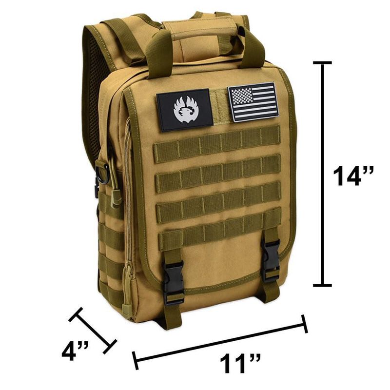 Mochila TORCH Off Road V2 Desert 10 L MOLLE
