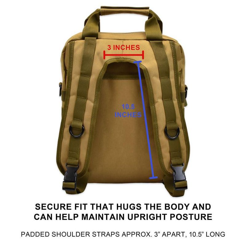 Mochila TORCH Off Road V2 Desert 10 L MOLLE