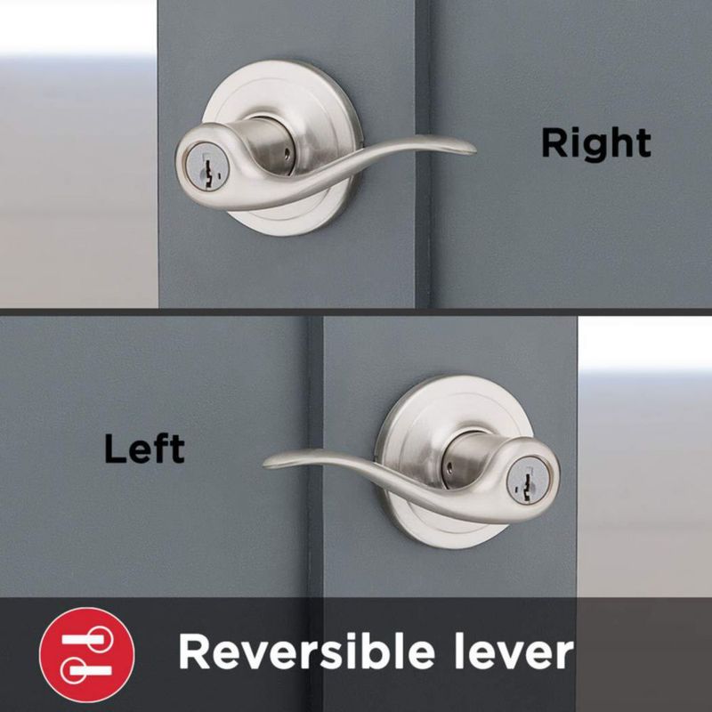 Palanca de puerta de entrada con llave Kwikset 740TNL 15 SMT RCAL RCS Tustin
