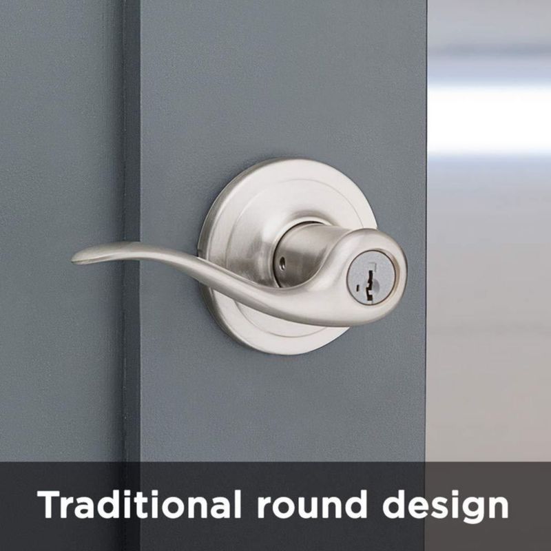 Palanca de puerta de entrada con llave Kwikset 740TNL 15 SMT RCAL RCS Tustin