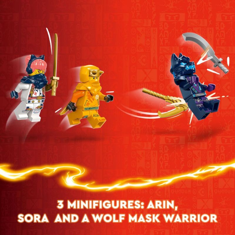 Set de figuras LEGO Ninjago Riyu Dragón 71810