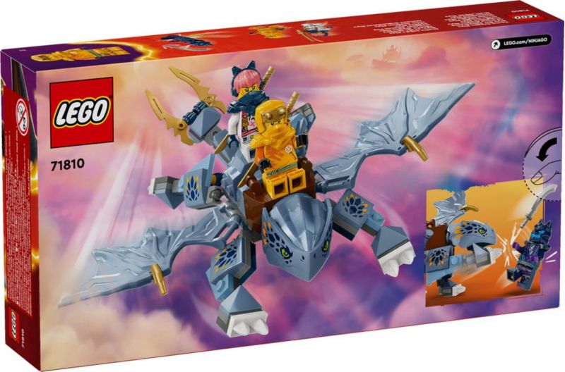Set de figuras LEGO Ninjago Riyu Dragón 71810