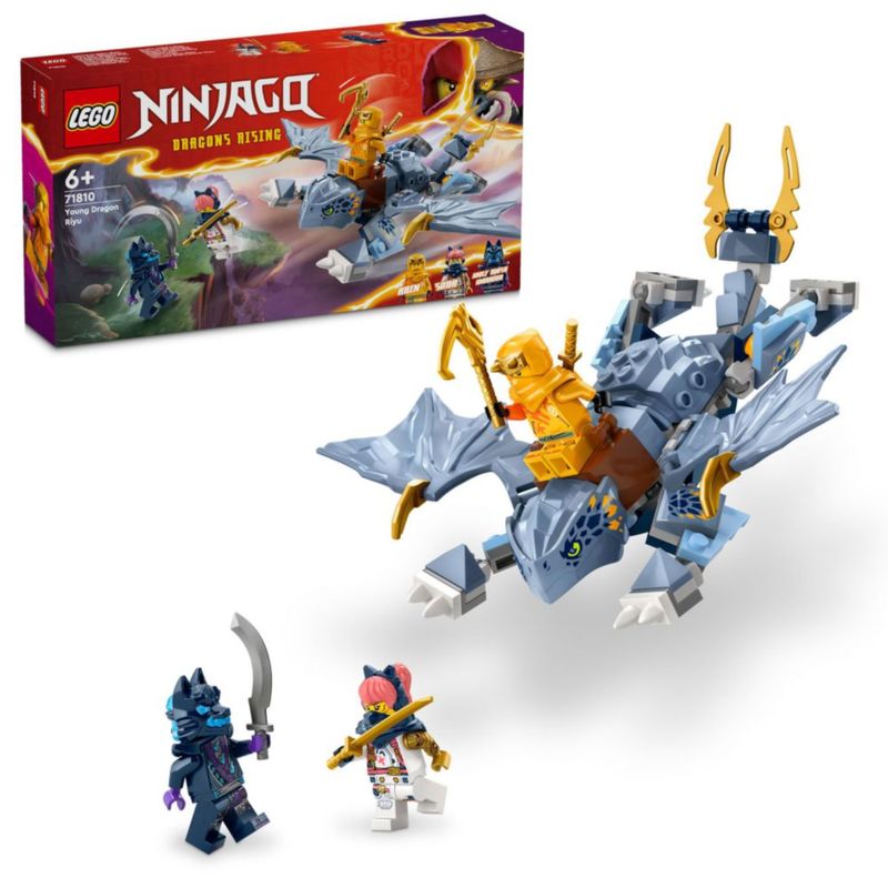 Set de figuras LEGO Ninjago Riyu Dragón 71810