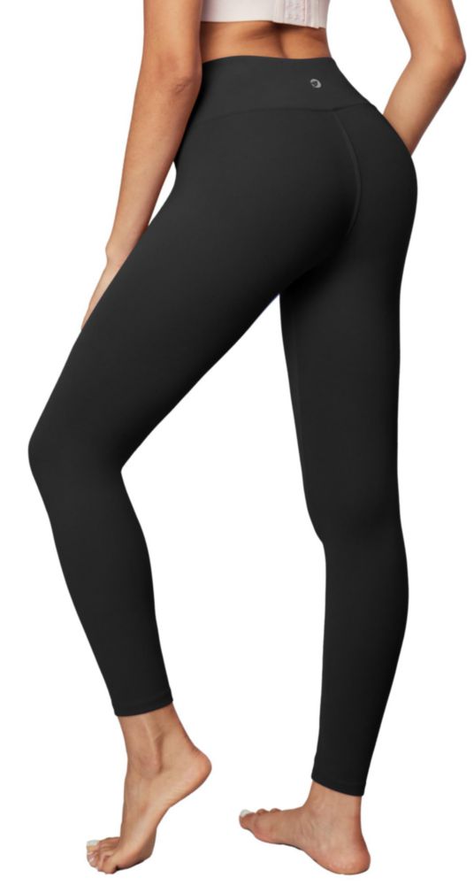 Leggings IUGA Mujer Negro Cintura Alta con Bolsillo para Yoga