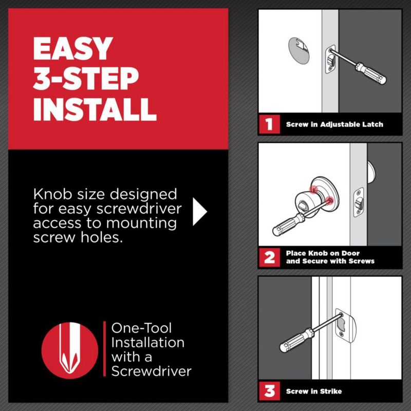 Pomo de puerta Kwikset Juno Entry con cerradura y llave en bronce veneciano