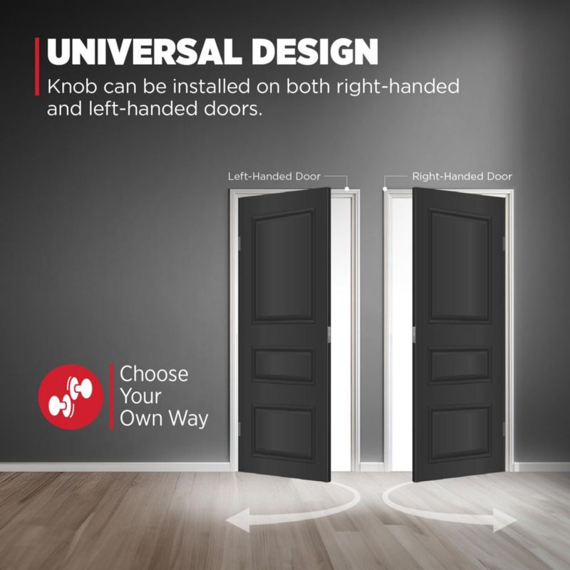 Pomo de puerta Kwikset Juno Entry con cerradura y llave en bronce veneciano