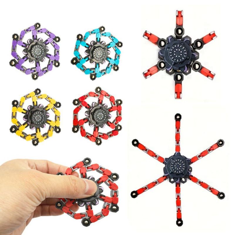 Juguete antiestrés Anidarly 16 piezas robot transformable