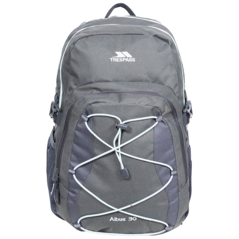 Mochila Trespass Albus Impermeable Unisex Gris Carbón