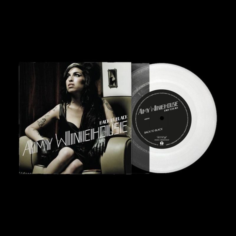 Vinilo Island UK – Back to Black / Valerie (Edición clara)