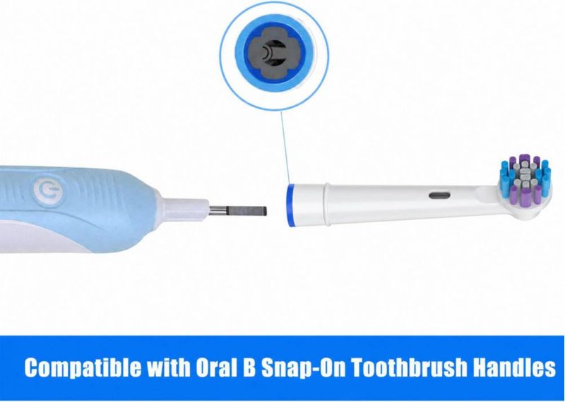 Cabezales de Cepillo de Dientes Mailink Pack de 8 Compatibles con Oral‑B