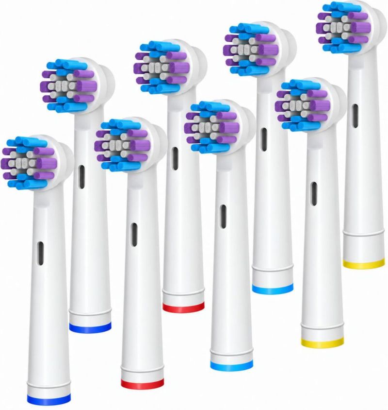 Cabezales de Cepillo de Dientes Mailink Pack de 8 Compatibles con Oral‑B