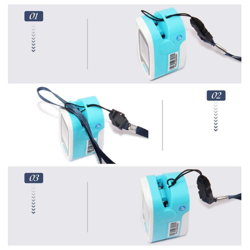Oxímetro de pulso CONTEC CMS50NA SpO2 oxígeno en sangre para cuello/muñeca