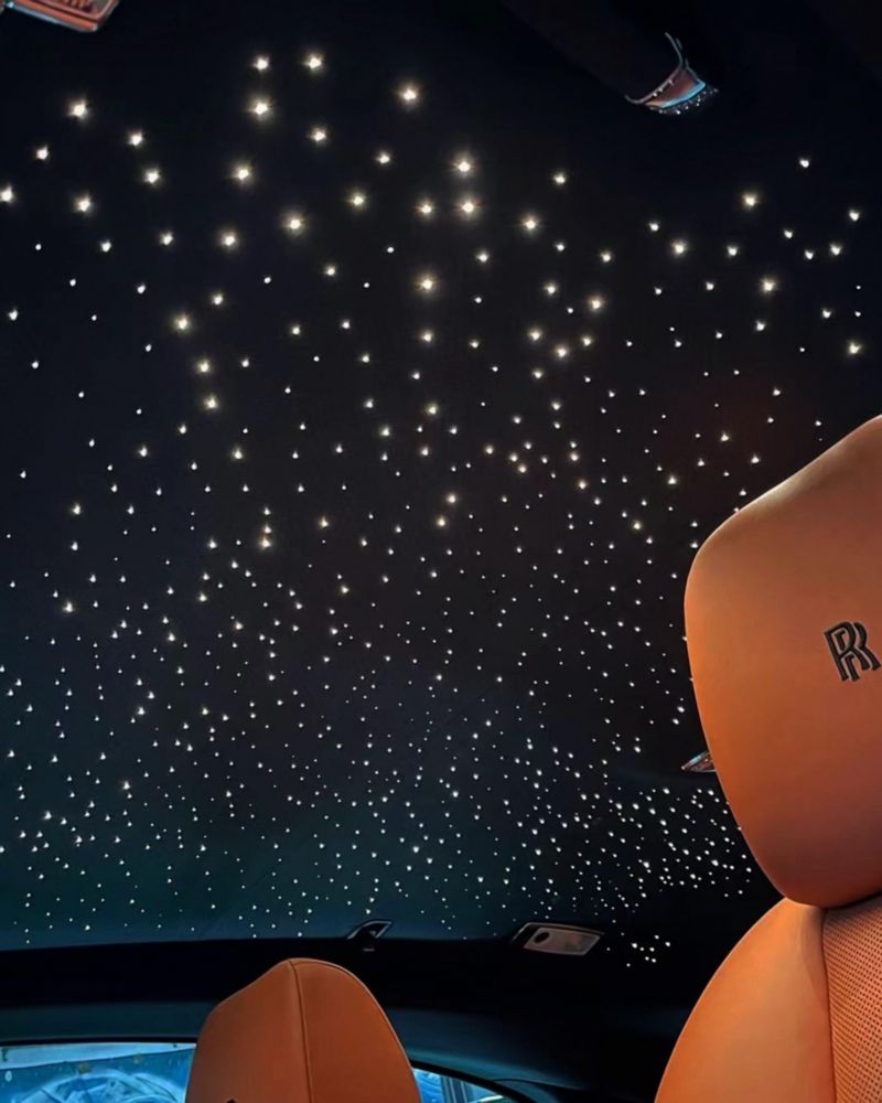 Kit de iluminación de techo DIICRIN RGBW con fibra óptica Starlight