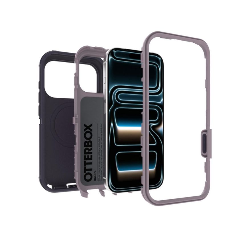 Funda OtterBox Defender Serie Pro para iPhone 18/17 Pro - Morado Adomania