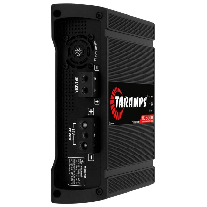 Amplificador de coche Taramp's HD 3000 3000 W RMS 1 Ω negro