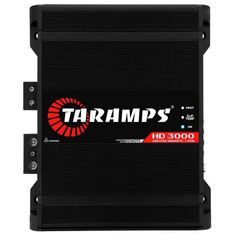 Amplificador de coche Taramp's HD 3000 3000 W RMS 1 Ω negro